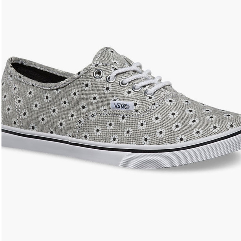 VANS Chambray Floral Authentic Lo Pro Womens Shoes